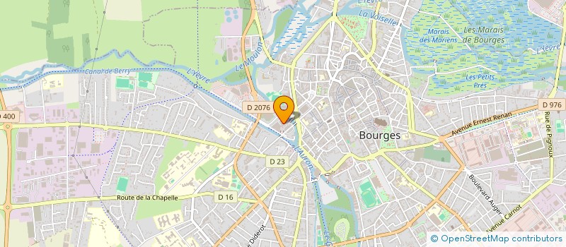 localisation de l'entreprise DELEGATION UNIQUE DU PERSONNEL DE BOURGES HABITAT  BOURGES