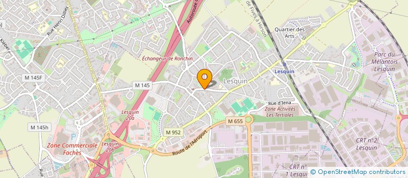 localisation de l'entreprise DELEGLISE CONSULTING à LESQUIN