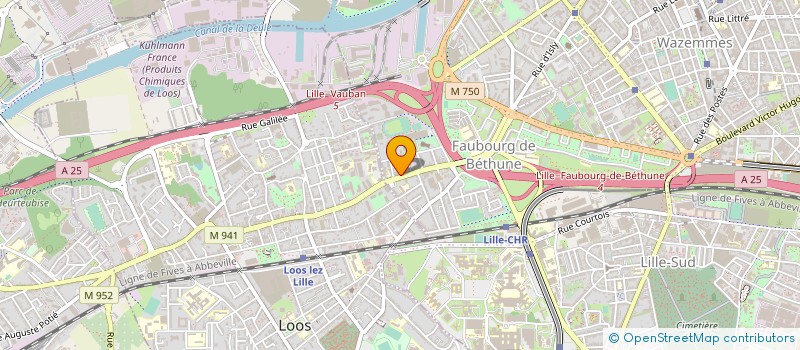 localisation de l'entreprise DELEHAYE AUDIT & CONSEIL à LILLE