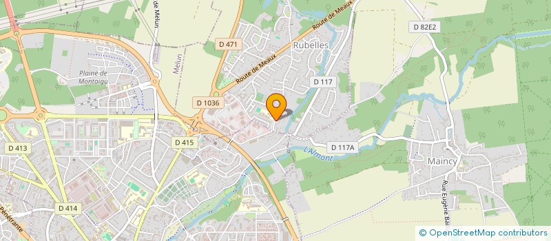 localisation de l'entreprise DELEIDI  RUBELLES