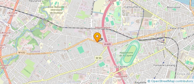 localisation de l'entreprise DELELIS à TOULOUSE