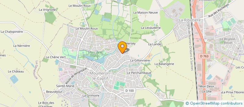 localisation de l'entreprise DELEM à CHANTONNAY