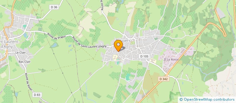 localisation de l'entreprise DELEMME ELECTRICITE  TALUYERS