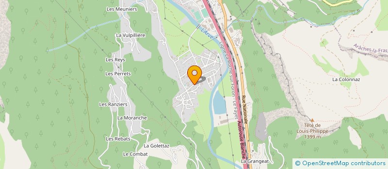 localisation de l'entreprise DELEMONTEZ BERNARD à MAGLAND
