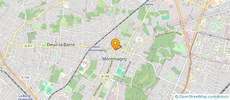 localisation de l'entreprise DELEMSECUR  MONTMAGNY