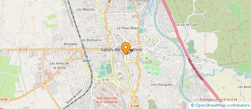 localisation de l'entreprise DELENDA CARTAGO PUBLICATIONS  SALON-DE-PROVENCE