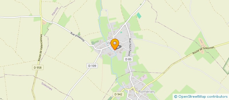 localisation de l'entreprise DELEP ELEC à VERTAIN