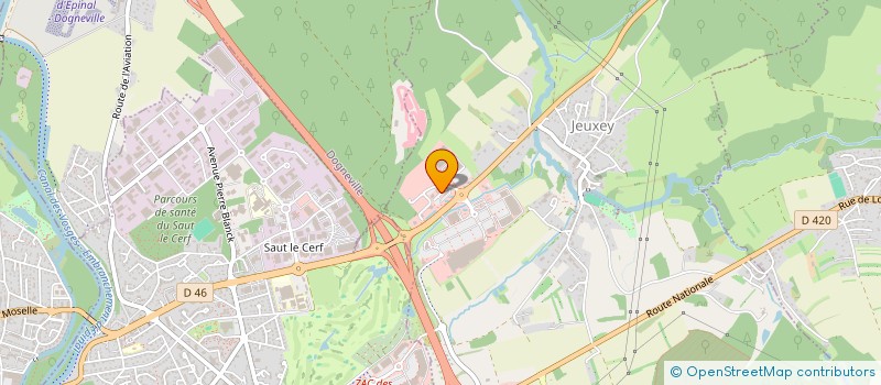 localisation de l'entreprise DELEPI à JEUXEY