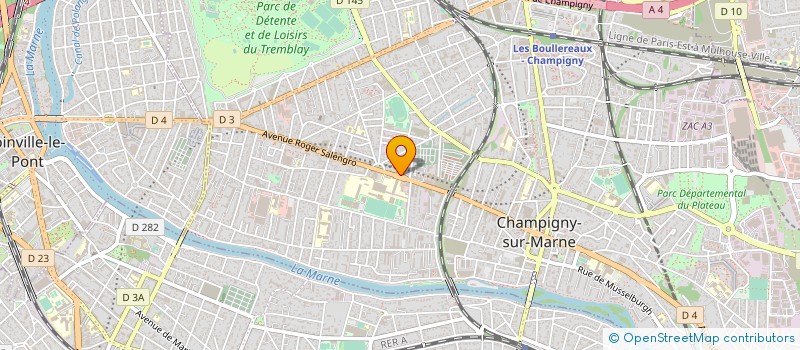 localisation de l'entreprise DELEPLACE à NEUILLY-SUR-MARNE