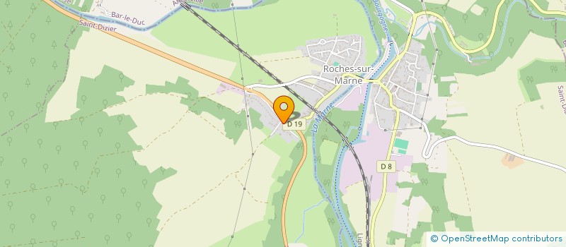 localisation de l'entreprise DELER à ROCHES-SUR-MARNE