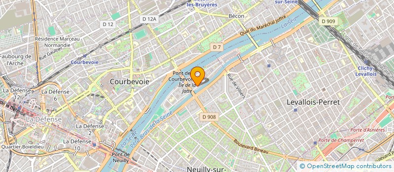 localisation de l'entreprise DELERINS ET COMPAGNIE à NEUILLY-SUR-SEINE