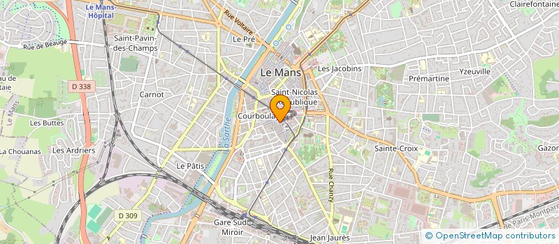 localisation de l'entreprise DELERIS ROTA à LE MANS