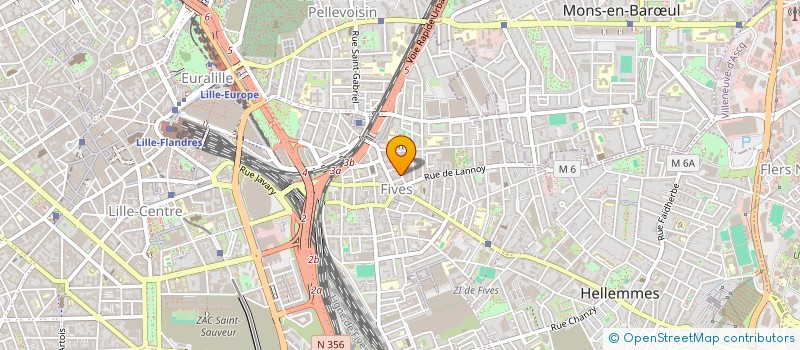 localisation de l'entreprise DELESALLE AEME à LILLE