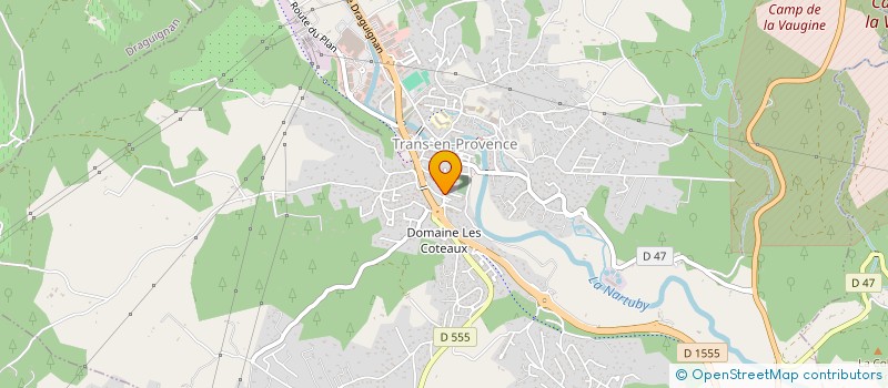 localisation de l'entreprise DELESCO à TRANS-EN-PROVENCE