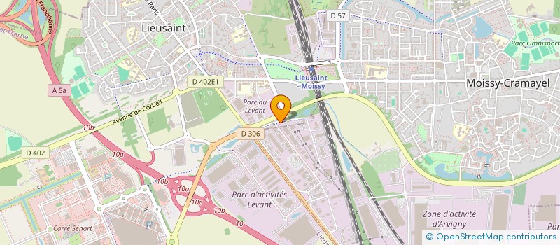 localisation de l'entreprise DELESSERT IMMO  LIEUSAINT