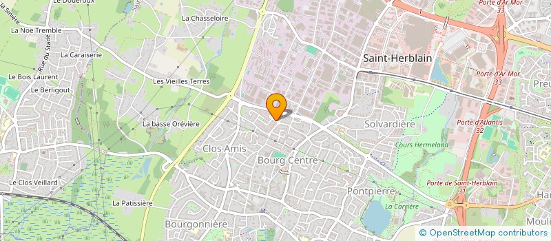 localisation de l'entreprise DELESTRE  SAINT-HERBLAIN