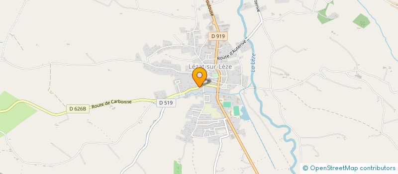 localisation de l'entreprise DELESTRE  VERNET