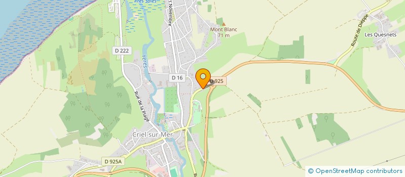 localisation de l'entreprise DELESTREES LAURENT  CRIEL-SUR-MER