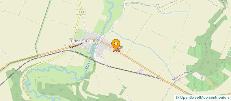 localisation de l'entreprise DELETRE  BRION-SUR-OURCE