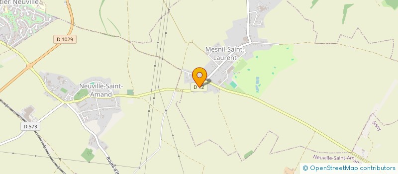 localisation de l'entreprise DELETREZ ANDRIEU LOCATION  MESNIL-SAINT-LAURENT