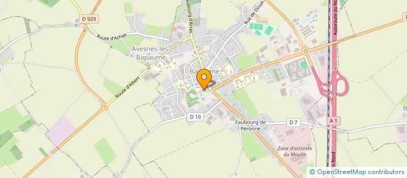 localisation de l'entreprise DELEU  BEAULENCOURT