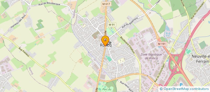 localisation de l'entreprise DELEU IMMOBILIER  WASQUEHAL