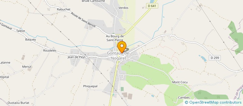 localisation de l'entreprise DELEUZE-DORDRON SERVICES  FAUILLET