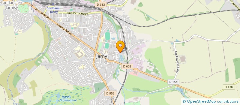 localisation de l'entreprise DELFI à JARNY
