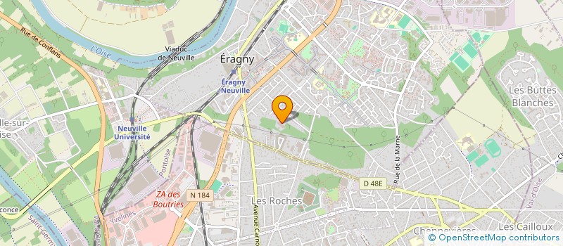 localisation de l'entreprise DELFIM à ERAGNY