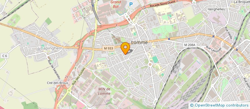 localisation de l'entreprise DELFINANCES à LILLE