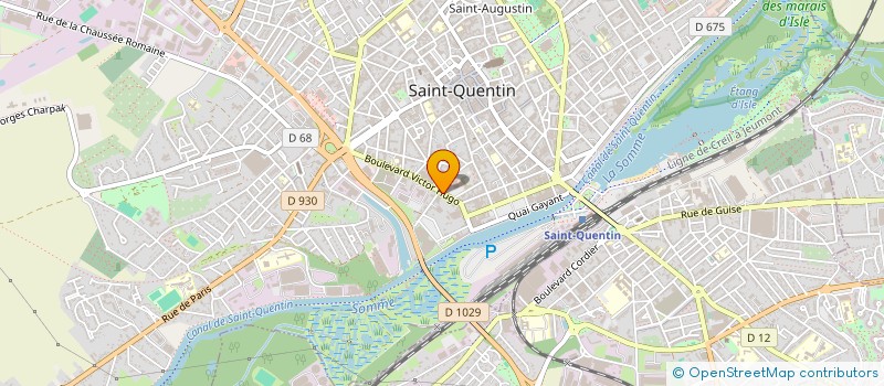localisation de l'entreprise DELFINITION CONCEPT BATIMENT à SAINT-QUENTIN