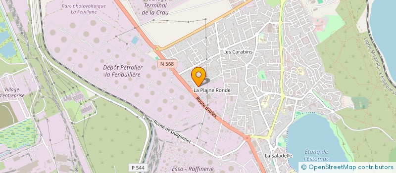 localisation de l'entreprise DELFINO à FOS-SUR-MER