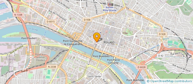 localisation de l'entreprise DELFO à ROUEN