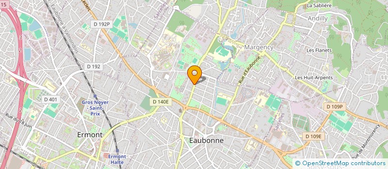 localisation de l'entreprise DELFY CONSEILS à EAUBONNE