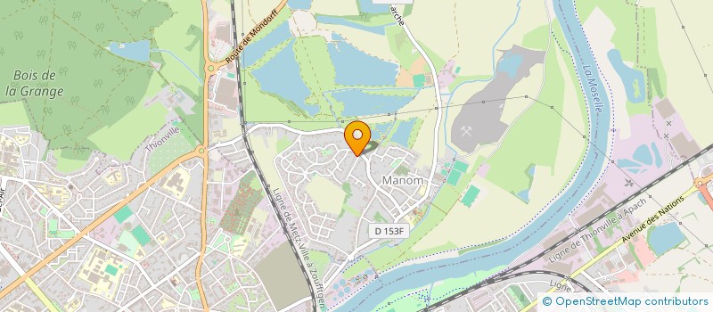 localisation de l'entreprise DELGA7  MANOM