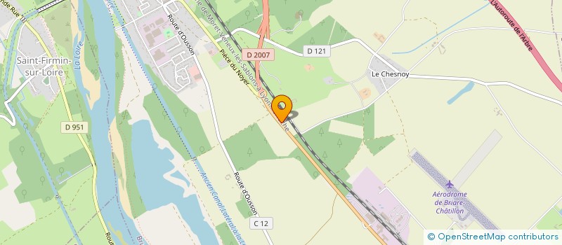 localisation de l'entreprise DELGADO SARL à BRIARE