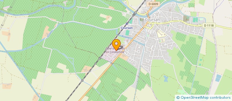 localisation de l'entreprise DELGIO  COURSAN