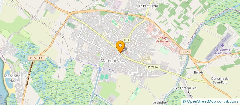 localisation de l'entreprise DELGUIMAR  MARENNES-HIERS-BROUAGE