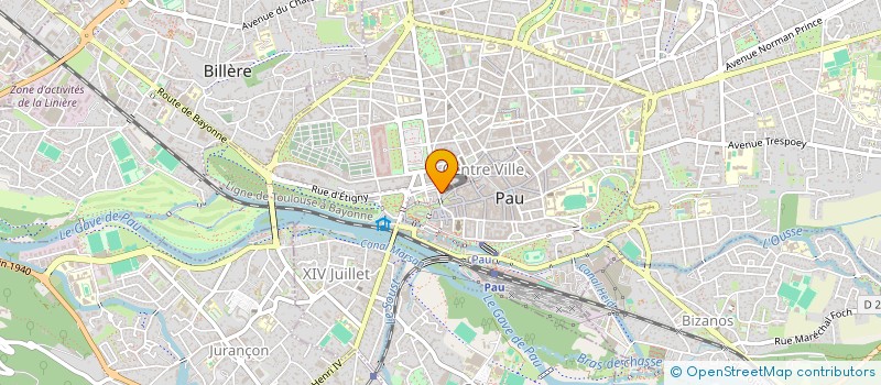 localisation de l'entreprise DELHCI CIOUS à PAU