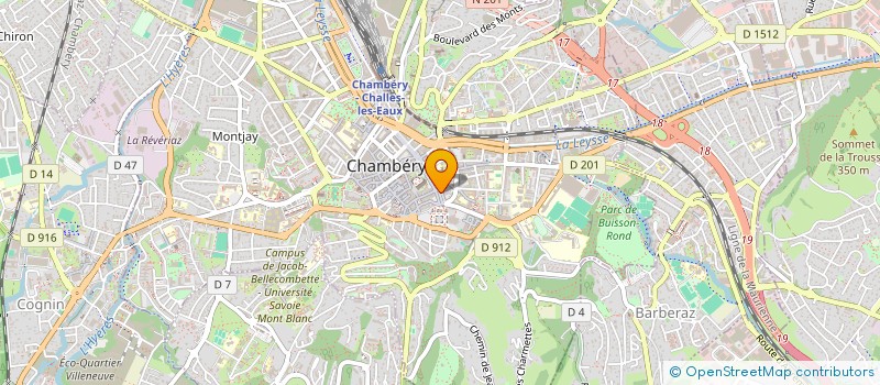 localisation de l'entreprise DELHI TO PARIS  CHAMBERY