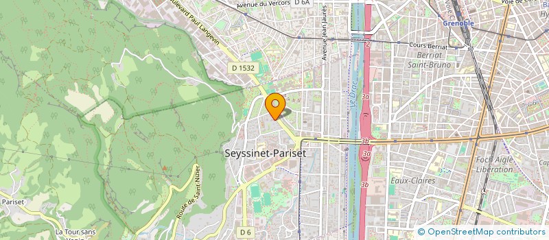 localisation de l'entreprise DELHOMME ELECTRICITE  CLAIX