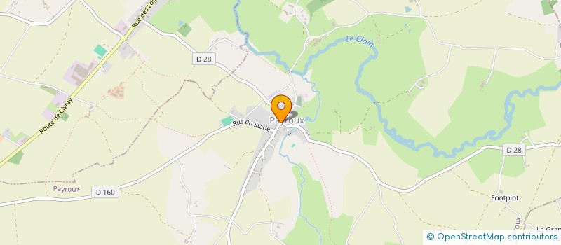 localisation de l'entreprise DELHOUME CARRELAGE RENOVATION  PAYROUX