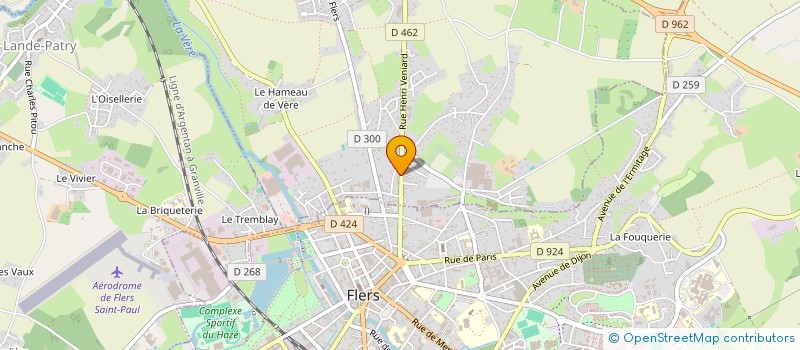 localisation de l'entreprise DELHUTCH à SAINT-GEORGES-DES-GROSEILLERS