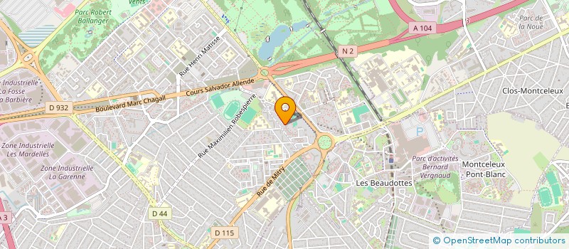 localisation de l'entreprise DELI à AULNAY-SOUS-BOIS