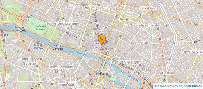 localisation de l'entreprise DELI FOOD à PARIS