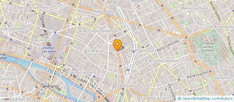 localisation de l'entreprise DELI PRODUCT  PARIS