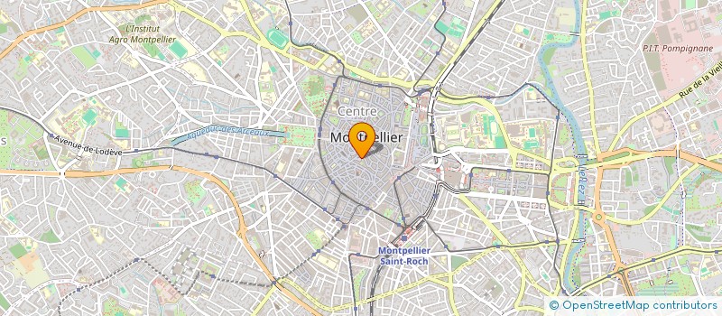 localisation de l'entreprise DELI'S COFFEE  MONTPELLIER