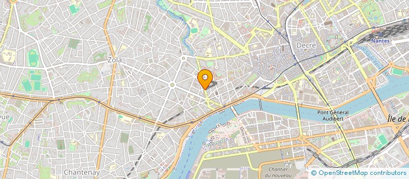 localisation de l'entreprise DELI SERVICES à NANTES