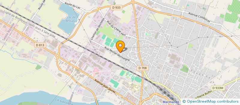 localisation de l'entreprise DELIA  MARMANDE