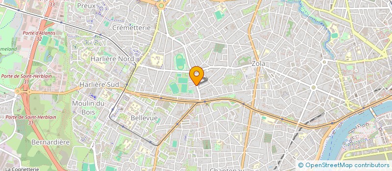 localisation de l'entreprise DELIANCOURT à NANTES